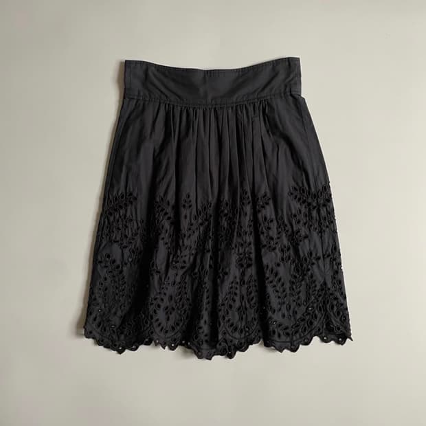이자벨마랑 에뚜왈 펀칭 스커트