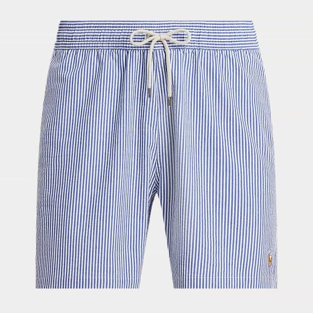 폴로 랄프로렌 스트라이프 트래블러 스윔 트렁크 팬츠