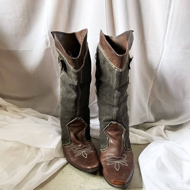 JPV mix western boots 235