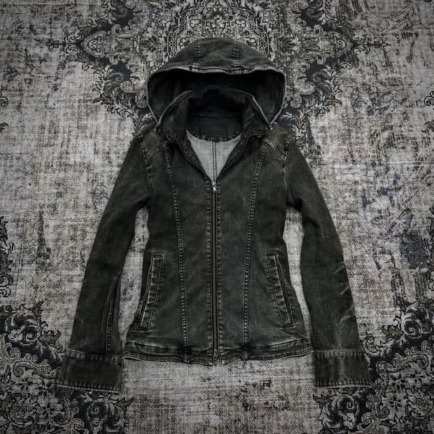 Tornado mart mud waxed denim jacket