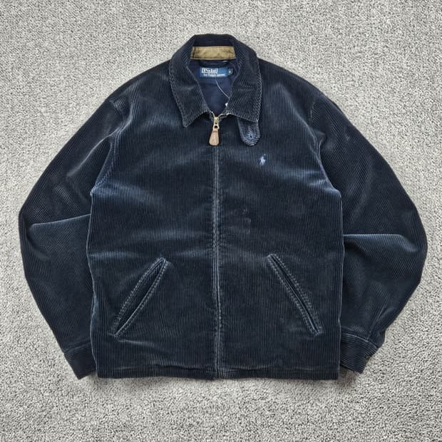 폴로랄프로렌 코듀로이 스윙탑 블루종 자켓 ( S ) / 9944