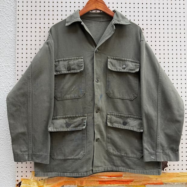 1960s CZECH MILITARY HBT 체코군 헤링본 필드자켓