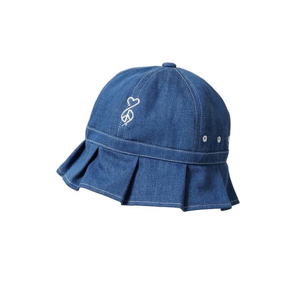 사스콰치패브릭스 TUCK BRIM DENIM HAT - INDIGO BL