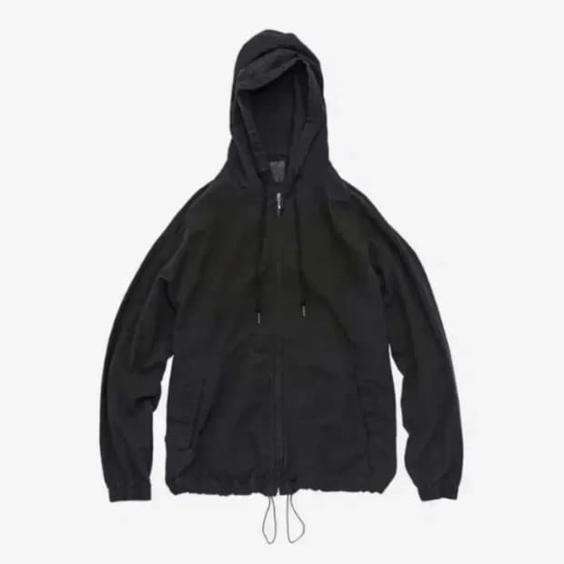 폴리테루 집 후디 파카 차콜 (2)