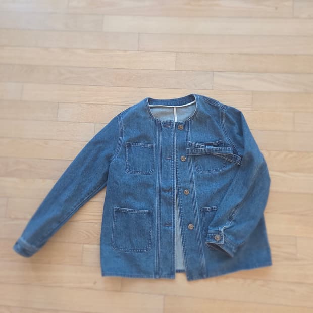 랑방 데님자켓 새상품