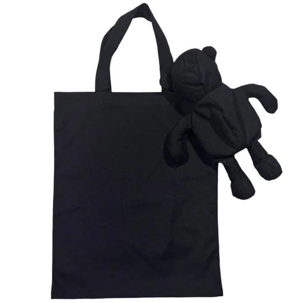 꼼데가르송 폴리 베어 토트백