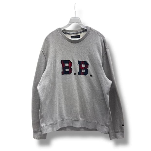 브룩스브라더스 그레이 맨투맨 L