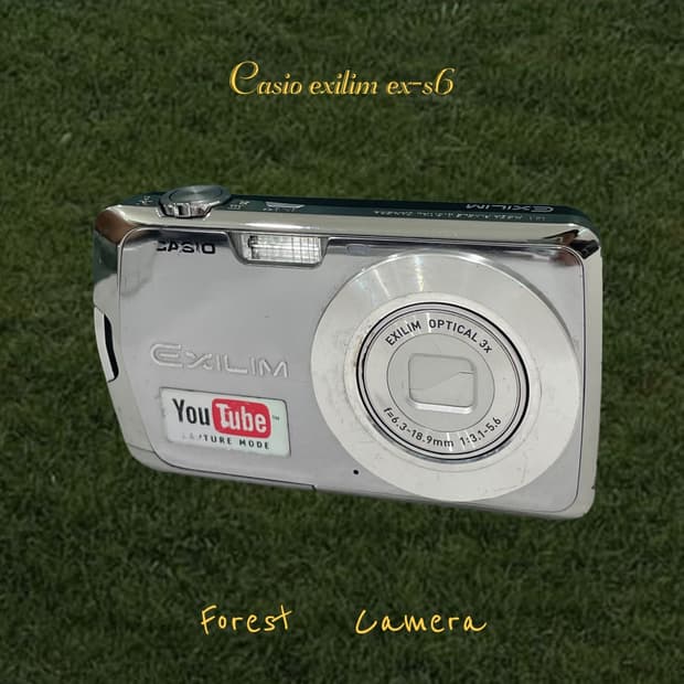 카시오 EXILIM ex-s6 디지털카메라 빈티지디카