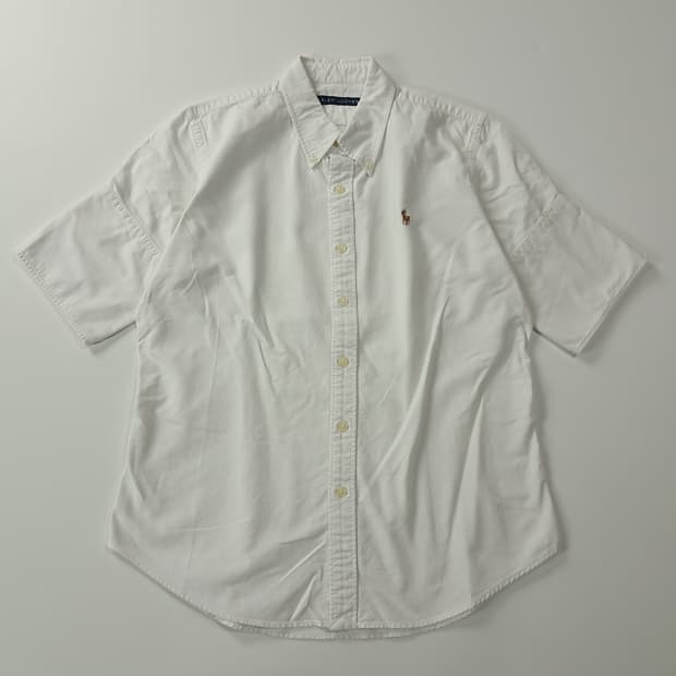 CK510 L 폴로 00s 멀티 포니 화이트 반팔 셔츠 남방