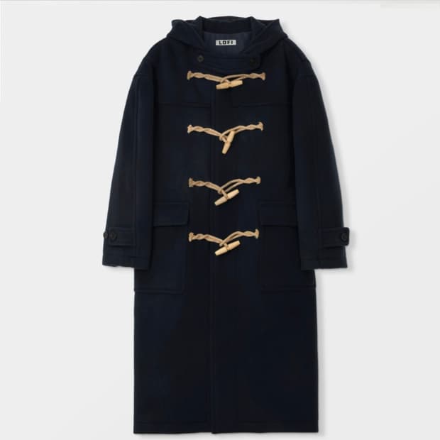 L 로파이 네이비 더플코트 판매합니다