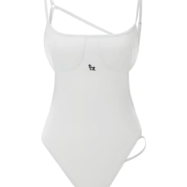 [쓰리타임즈] tht Strap monokini 모노키니 화이트