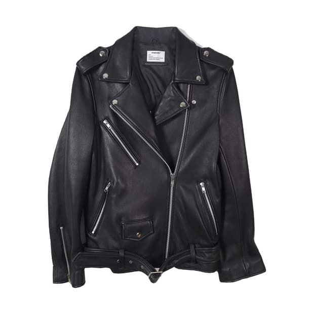 비바스튜디오 클래식 천연 가죽 자켓 L