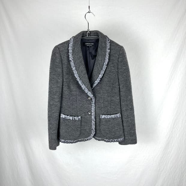 Vintage (maede in japan) 셔링 블레이저