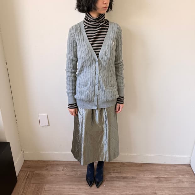 폴로랄프로렌 케이블 가디건