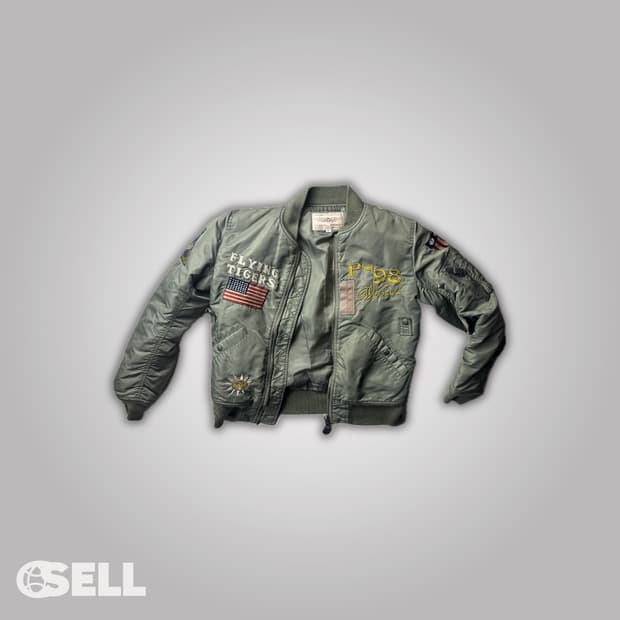 빈티지 항공점퍼