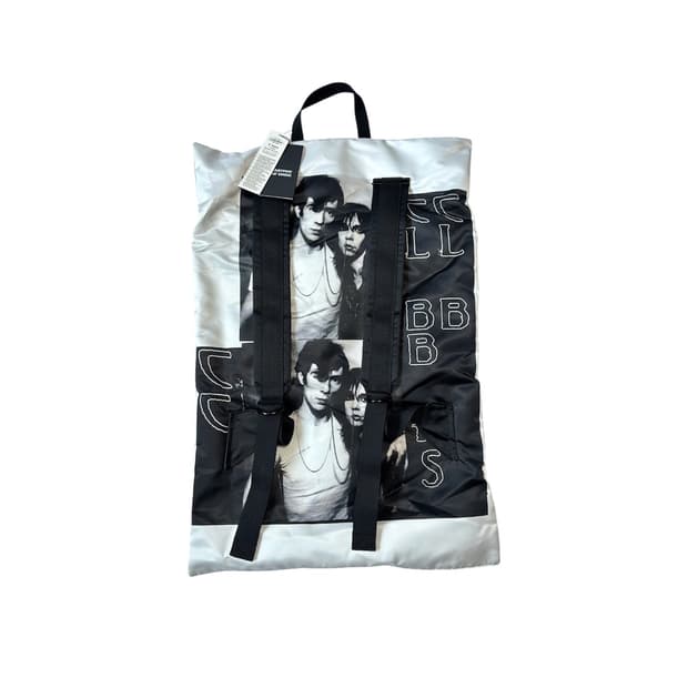 Silver Poster Backpack