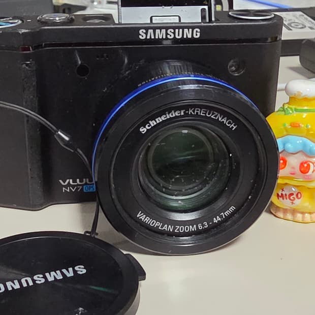 삼성 블루 NV7 OPS 빈티지 디지털카메라