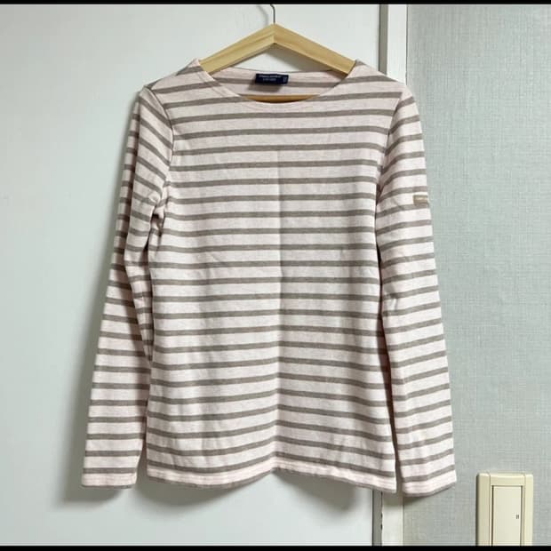 정품 세인트 제임스 스트라이프 긴팔 티셔츠