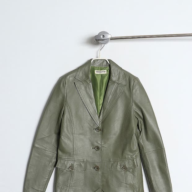 GEORGES RECH Leather Blazer