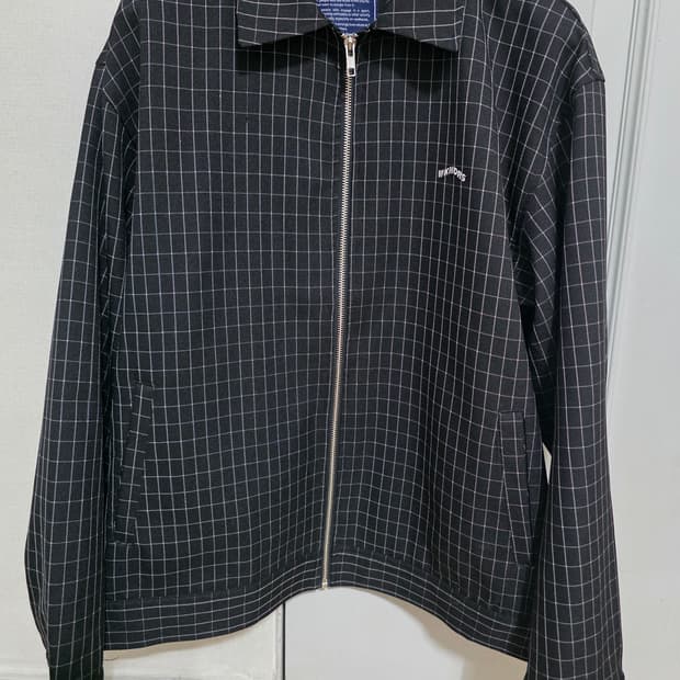 위캔더스 윈도우 체크 자켓