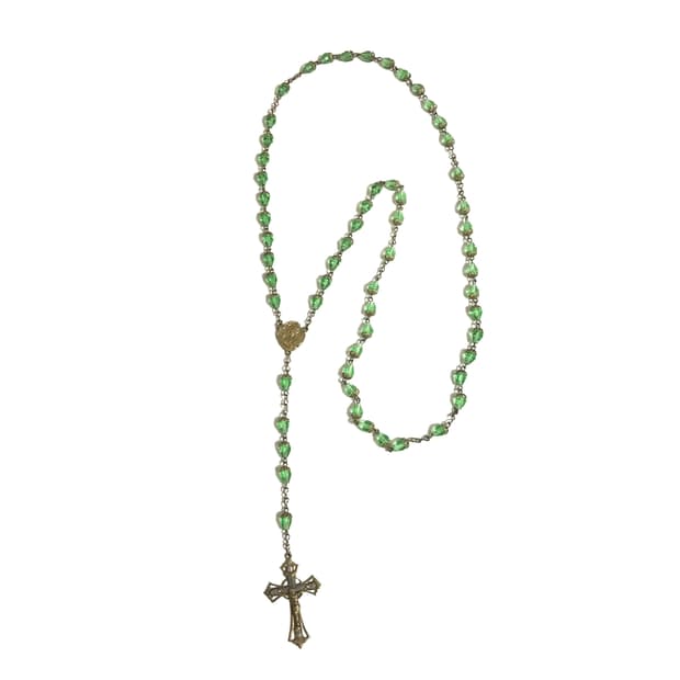 일본 빈티지 로자리오 목걸이 고딕 고스 로리 펑크 그런지 페어리 갸루