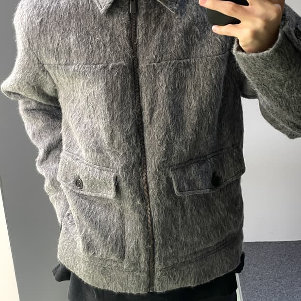 Do Classe 헤어리 울 집 자켓