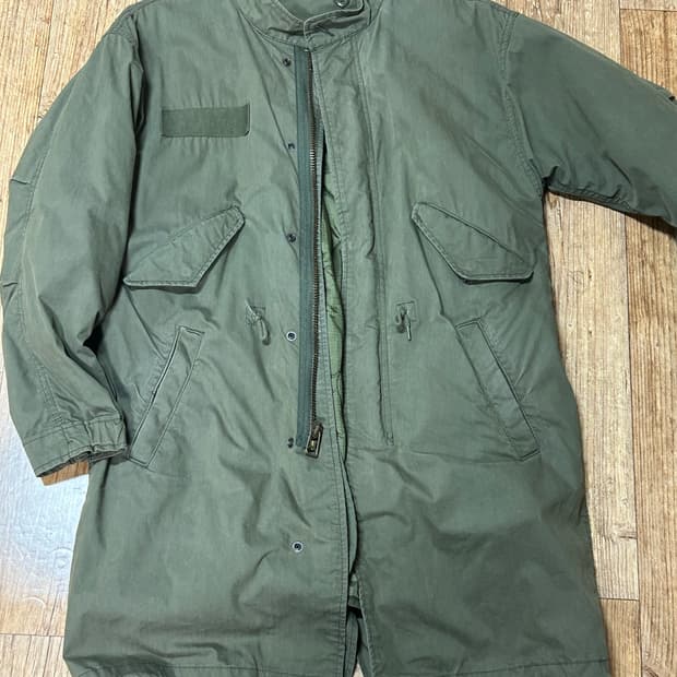 빈티지 M65 피쉬테일 개파카 S