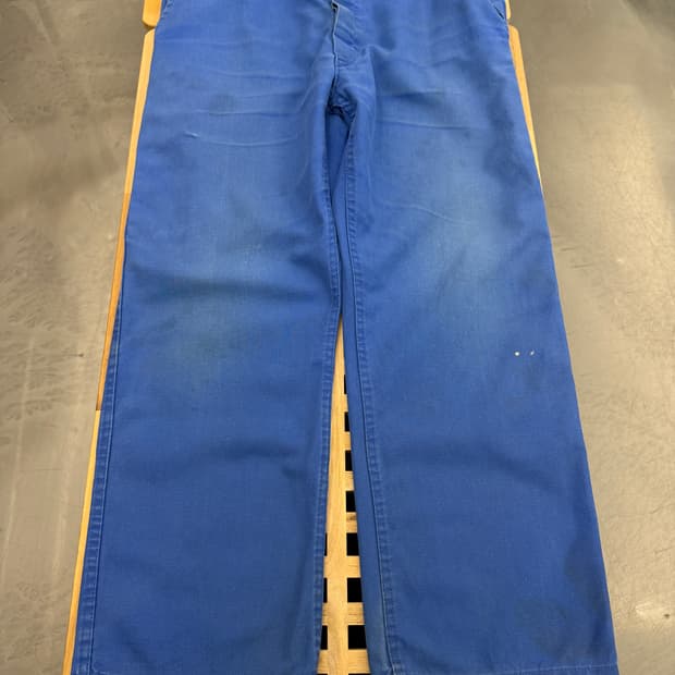 FADED DISTRESSED 1980s FRENCH 프렌치워크팬츠