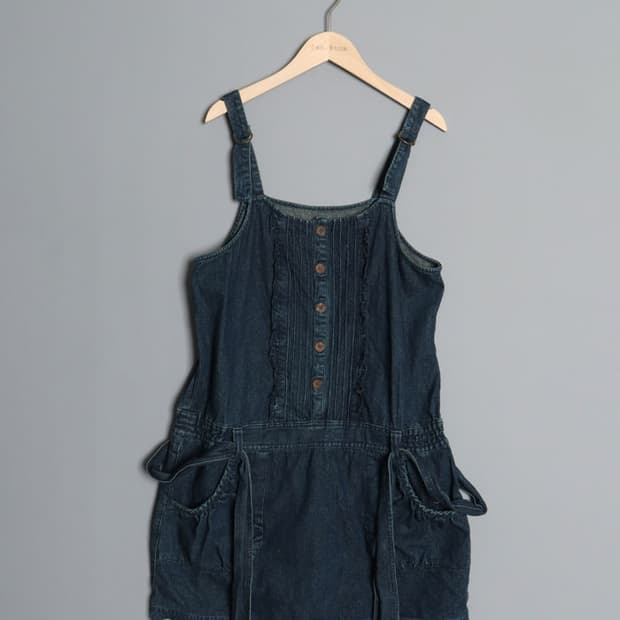 Breeze note Denim Mini One-Piece