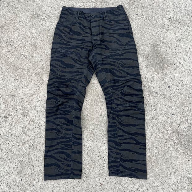 FieldCore 지브라패턴 워크팬츠