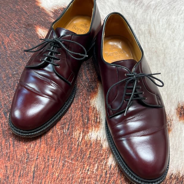 [8.5] BERWICK 버윅 4406 버건디 더비슈즈