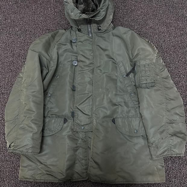 알파인더스트리 밀리터리 N3B 야상 점퍼 M