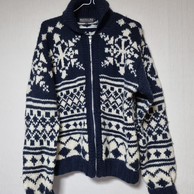 빈티지 모리깔 니트 코위챤