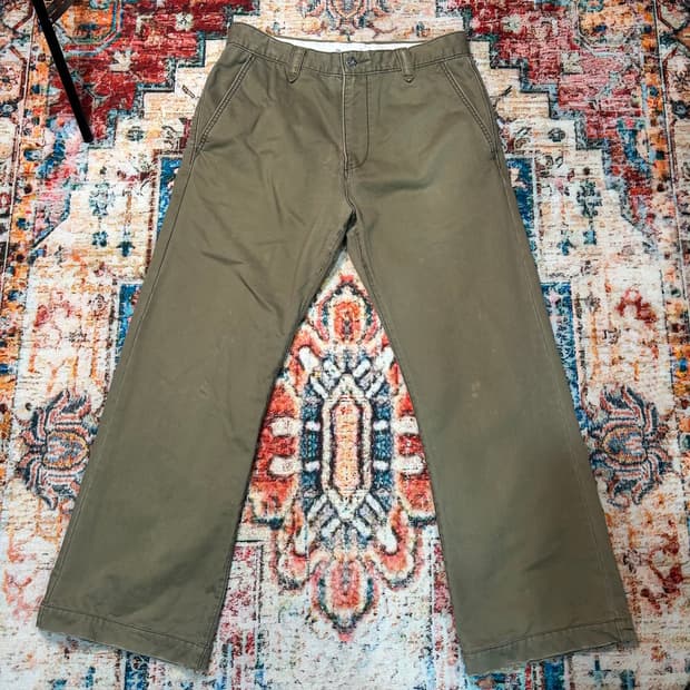[31] 00s 리바이스 실버탭 올리브 코튼 팬츠 