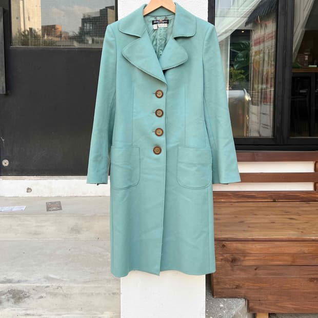 살바토레 페레가모 캐시미어 블랜드 코트 