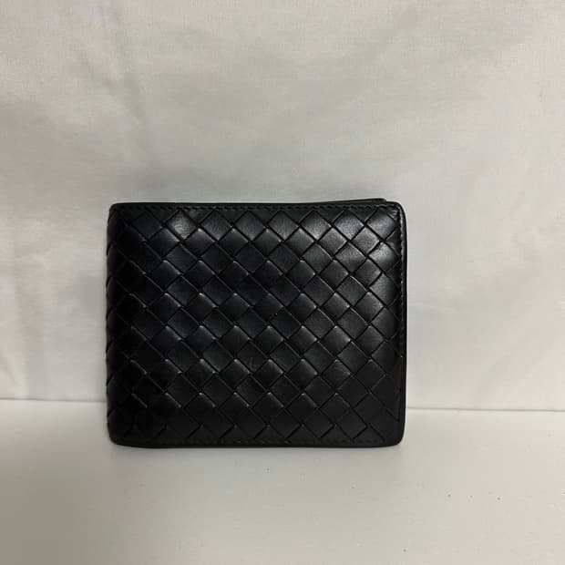 보테가베네타 인트레아치토 반지갑 다크브라운  (OS)