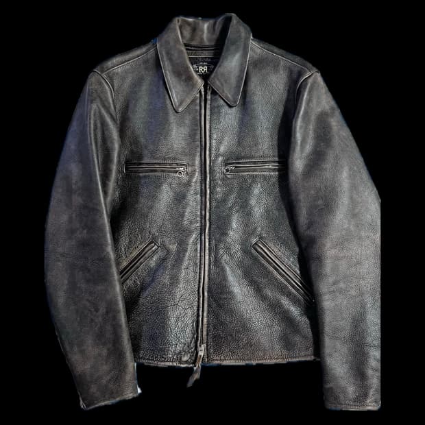 rrl 오웬스 레더자켓 s사이즈