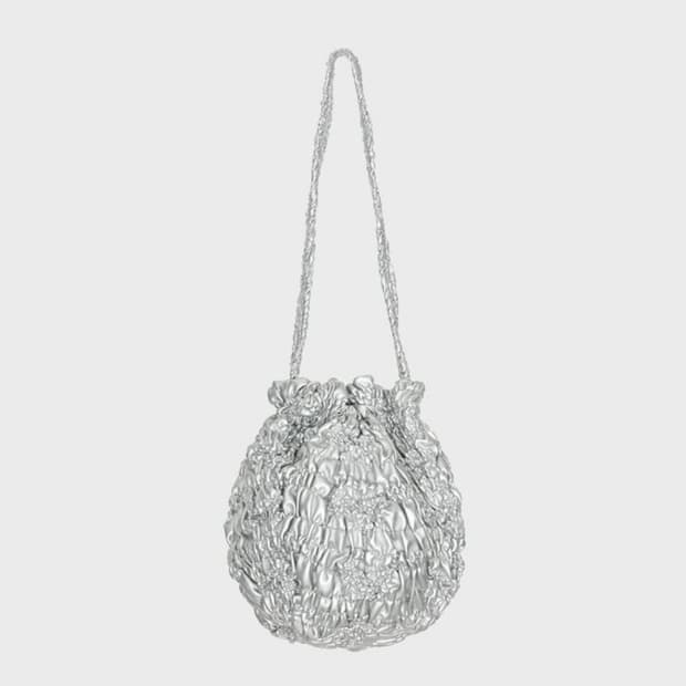 코스모스 펌킨백 실버