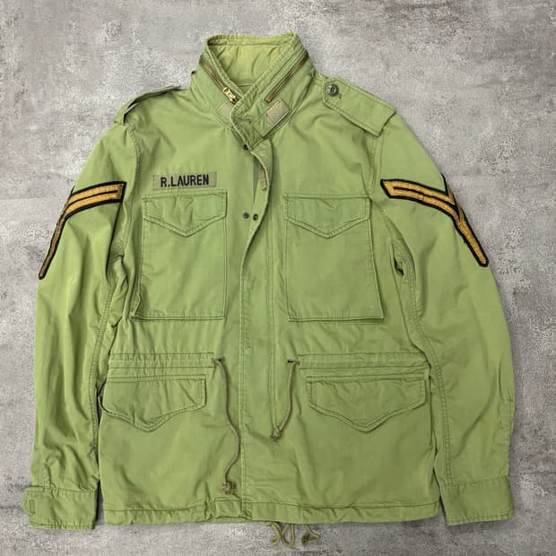 데님 앤 서플라이 랄프로렌 R.Lauren 필드 자켓 야상 점퍼 그린
