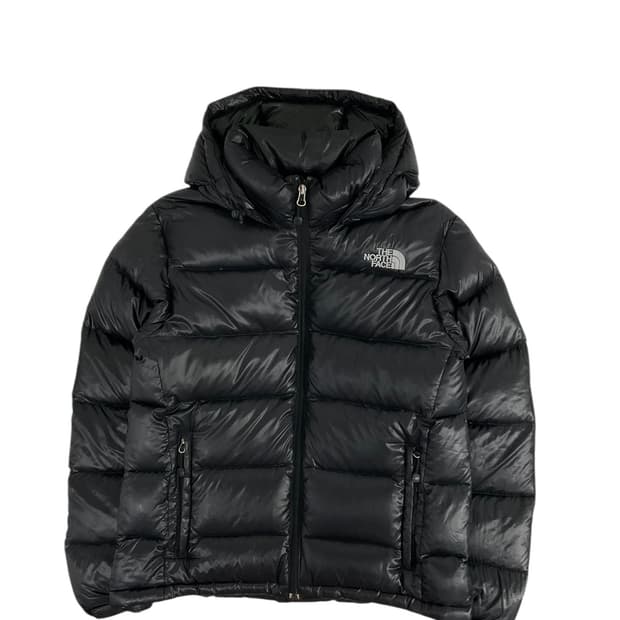 노스페이스 700 올블랙 패딩 (woman L)