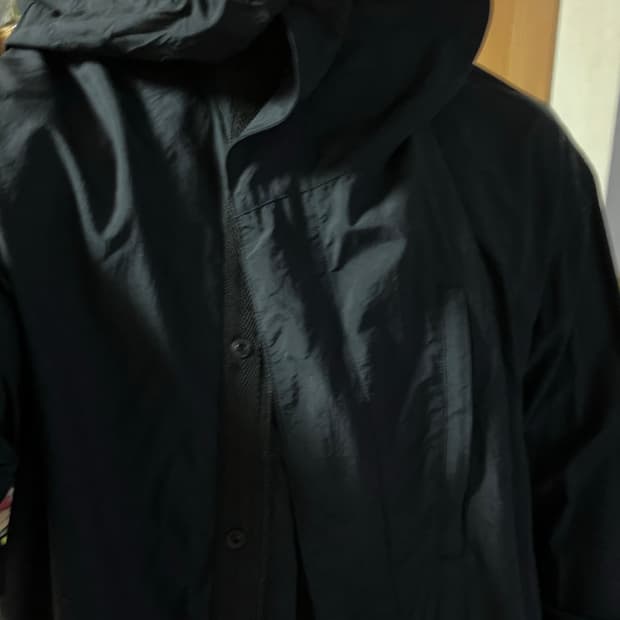 요지야마모토 나일론 후드 자켓 3사이즈