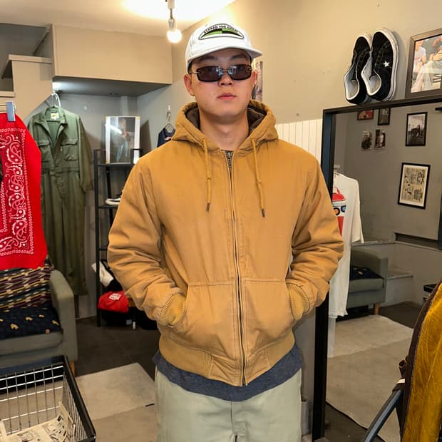 00’s American Fishborn canvas boomber JK