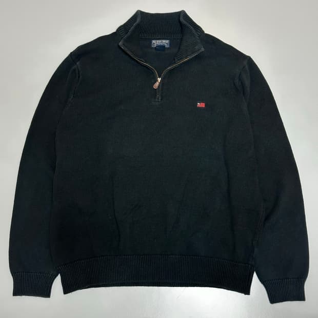 폴로진스 하프집업니트 