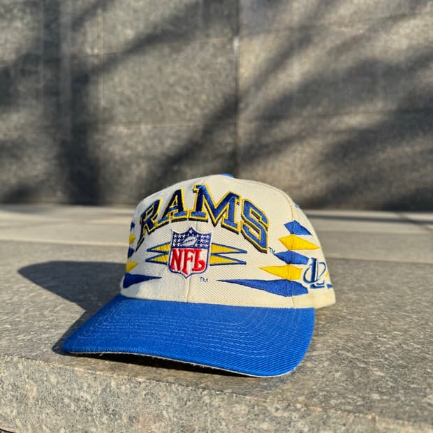 90s 로고애슬래틱 LA Rams 스냅백