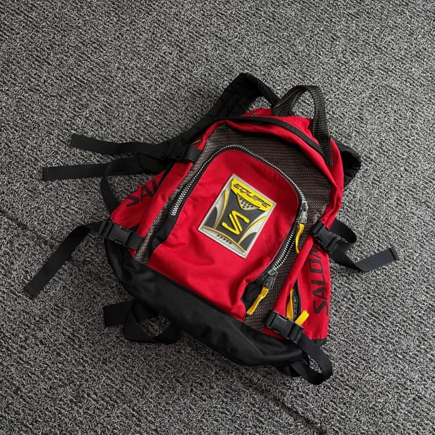 살로몬 아카이브 빅로고 테크니컬 백팩 4162