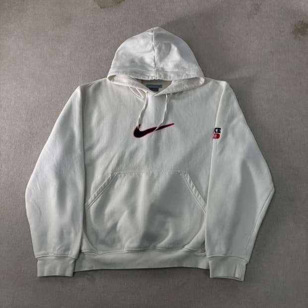 100 나이키 00s 센터로고 박시 후드티
