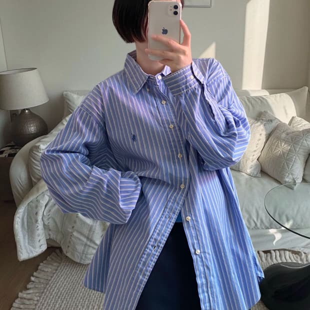 폴로 랄프로렌 스트라이프 셔츠 (Man 2XL) AB0300