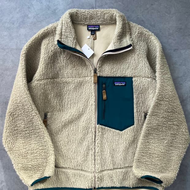 Patagonia 파타고니아 레트로 펠리컨 그린 플리스 자켓