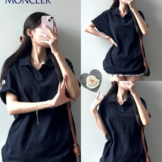 몽클레어 반팔 카라티