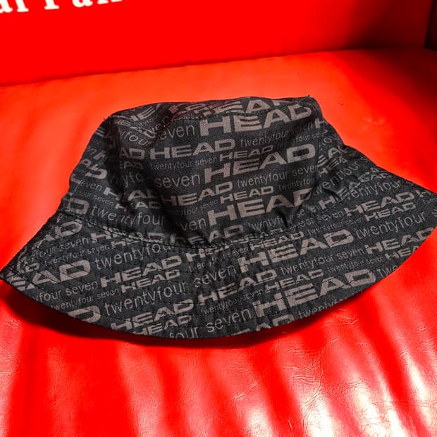 헤드(HEAD) 올드스쿨 플리스 나일론 리버시블 버킷햇 